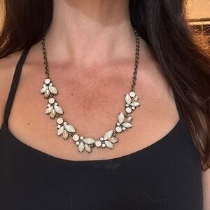 2016 Called! Ivory Floral Statement Necklace - Women's Jewelry